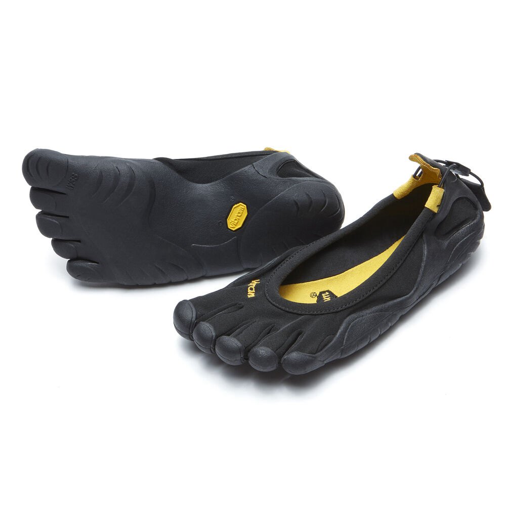 Vibram Five Fingers Womens Classic - Barefoot Shoes Black - YXH370914